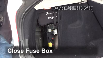 2005 Mercede C230 Fuse Box Location